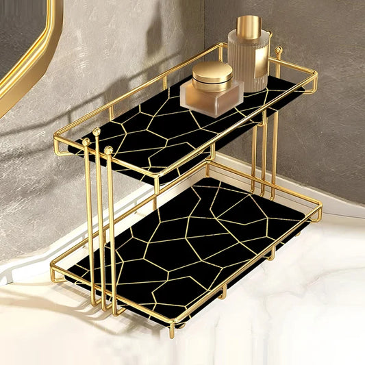 2-Tier Vanity Storage Organiser | Makeup & Beauty Essentials Holder