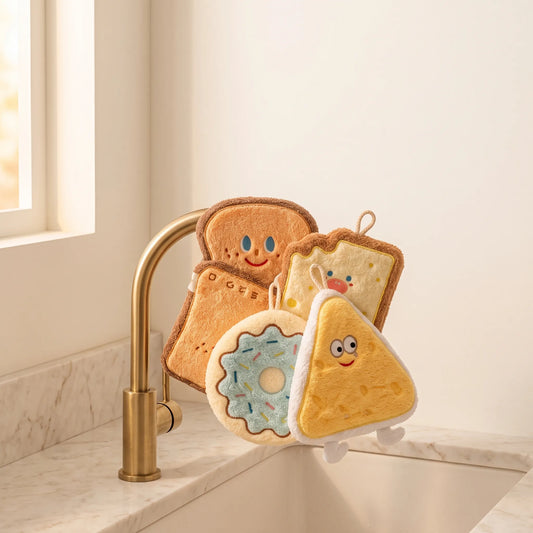 Super Absorbent Microfiber Cleaning Towels – Reusable Kitchen Cloths