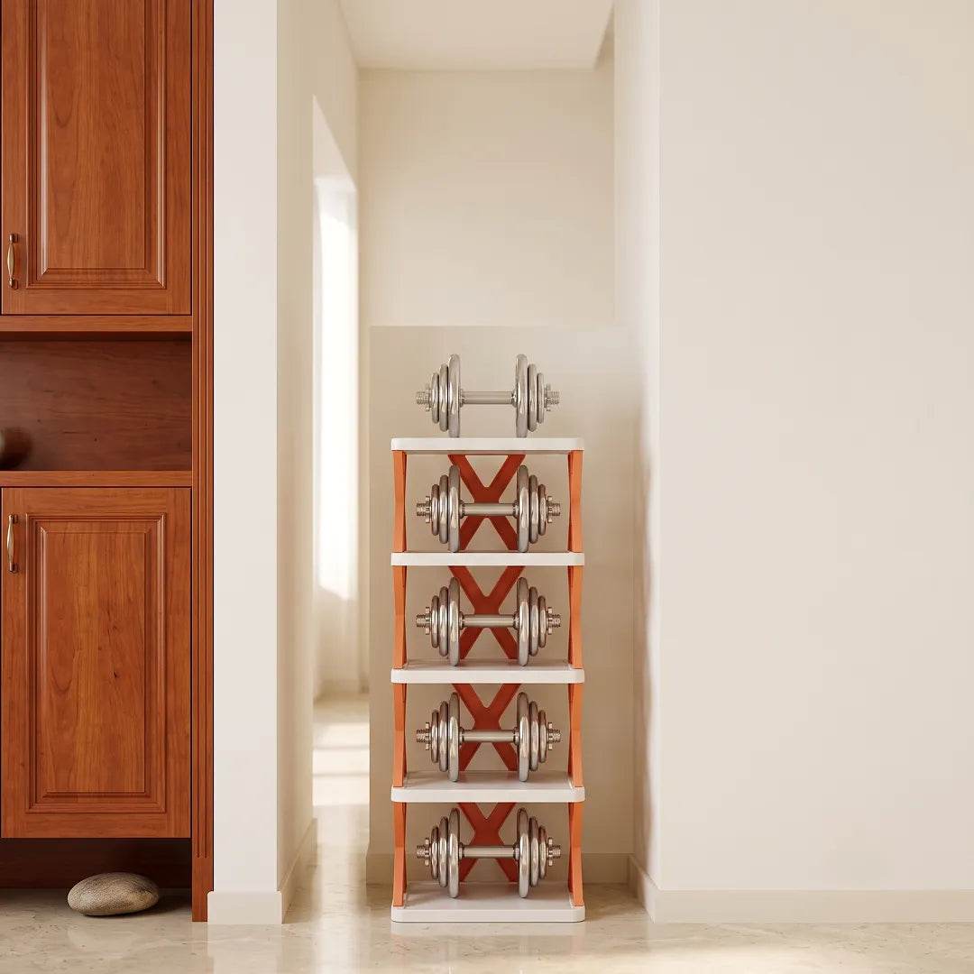 Multi-Tier Dustproof Shoe Storage Cabinet