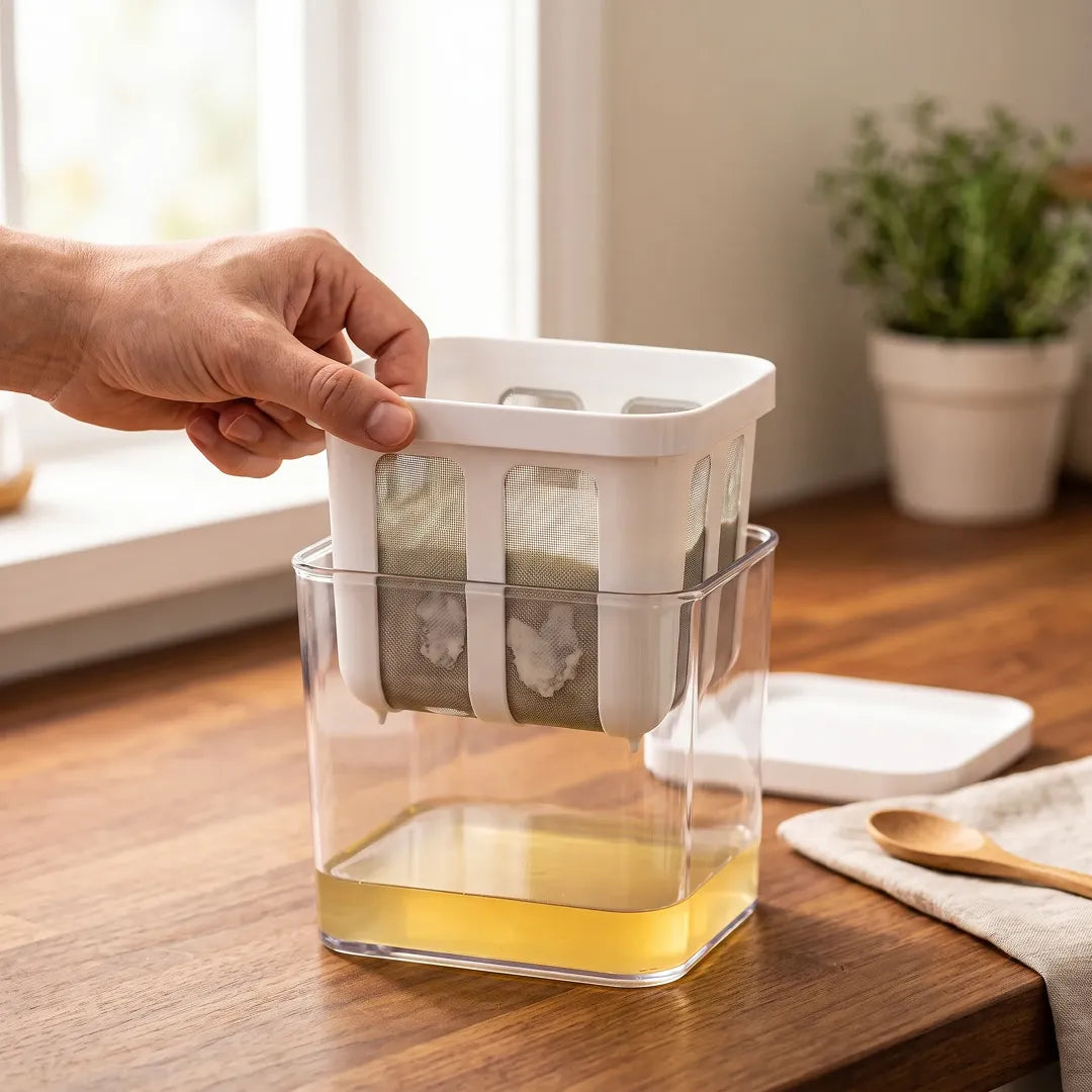 Homemade Yogurt & Dahi Maker with Strainer