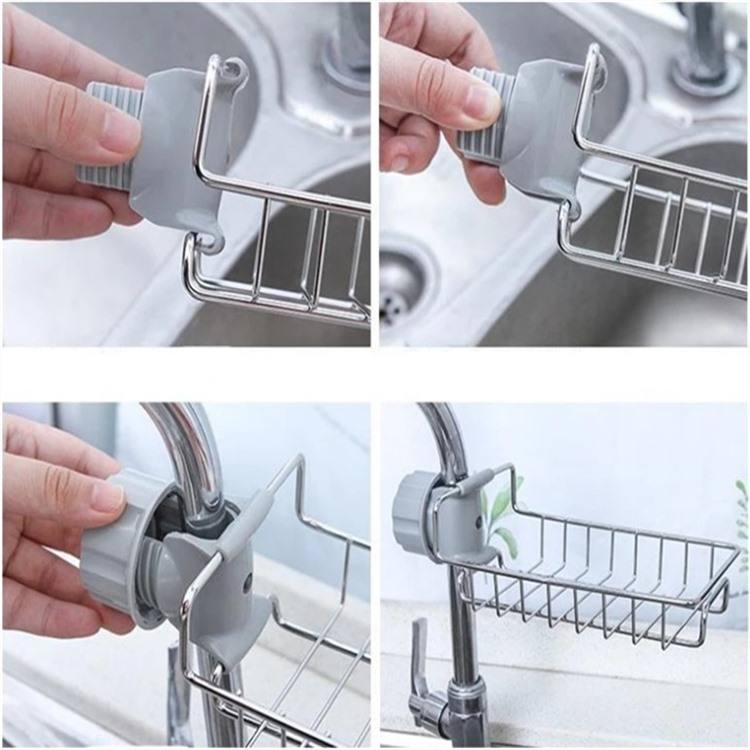 Kitchen Sink Sponge Holder with Suction Cups
