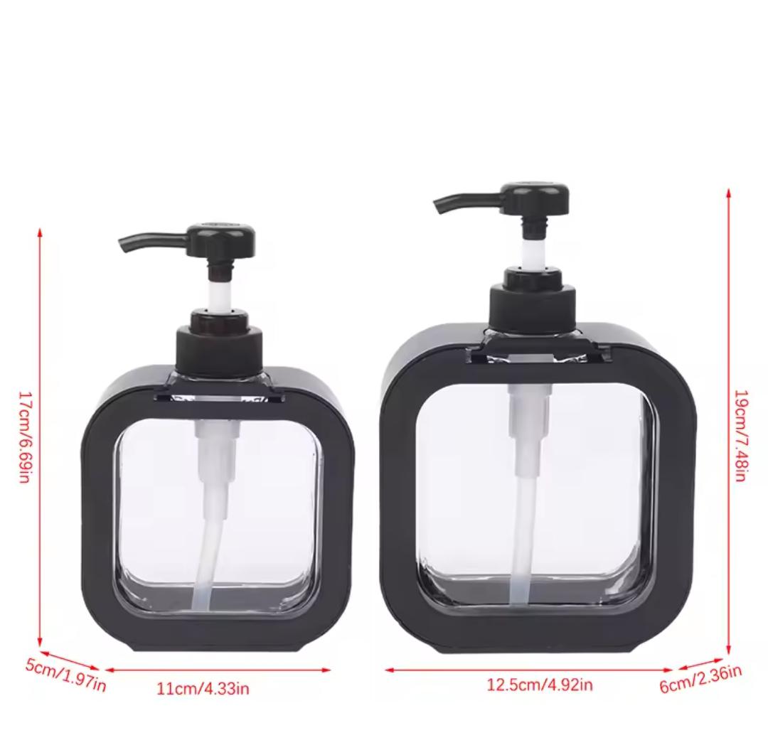 Vintage-Style Travel Bottle Set | Refillable Toiletry & Liquid Dispenser Containers