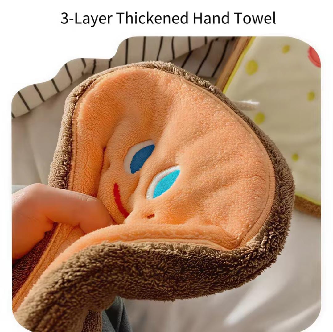 Cute Multi-Shape Microfiber Cleaning Towel – Reusable Household Cloth
