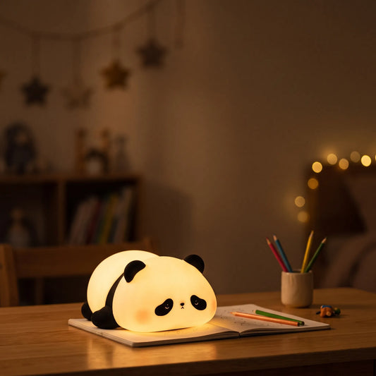 Cute Panda LED Desk Lamp – Adjustable Study & Reading Light