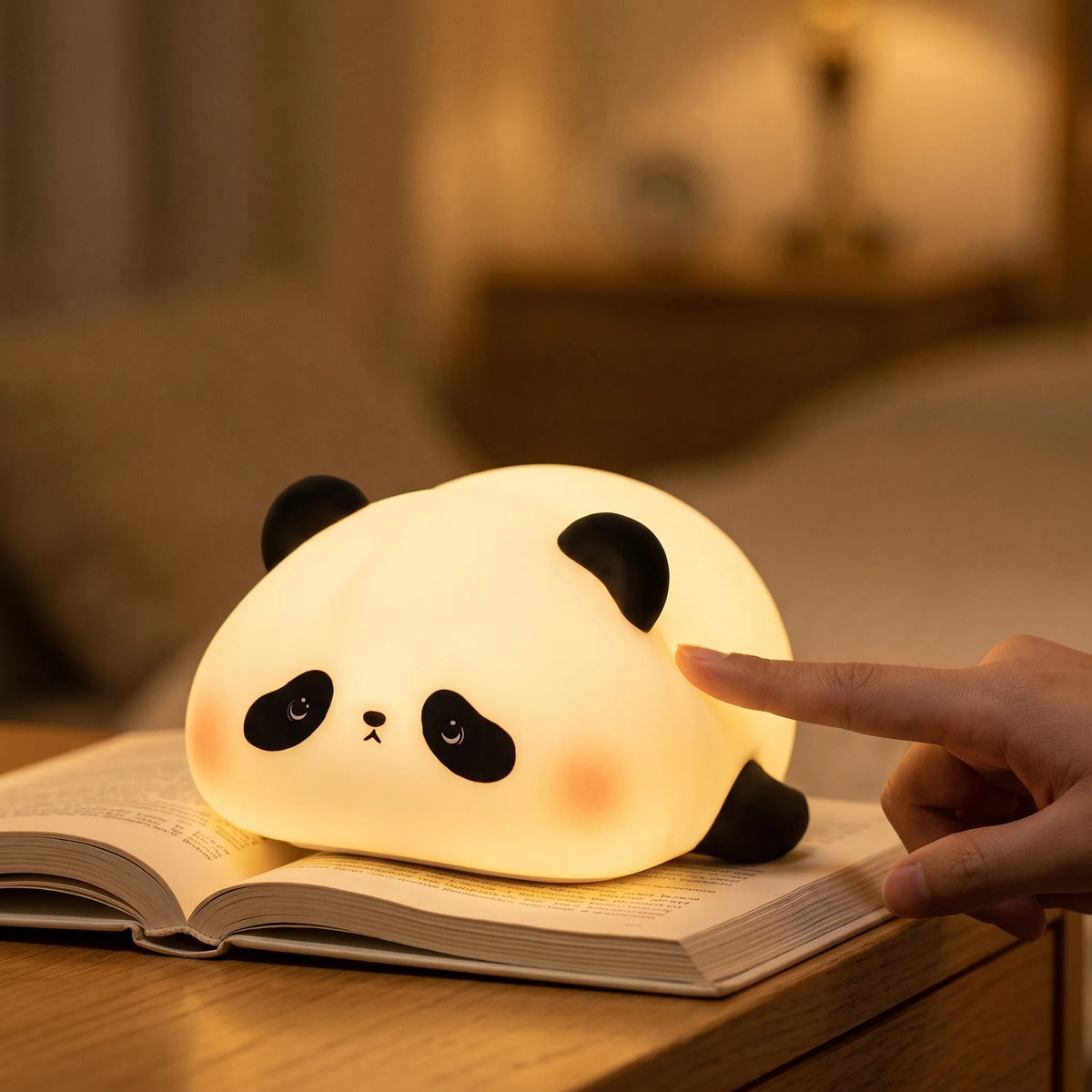 Cute Panda LED Desk Lamp – Adjustable Study & Reading Light
