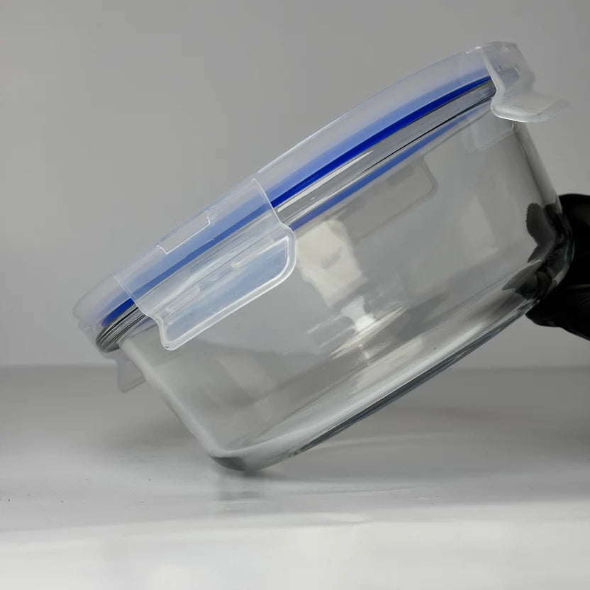 3-Piece Airtight Glass Food Storage Bowl Set