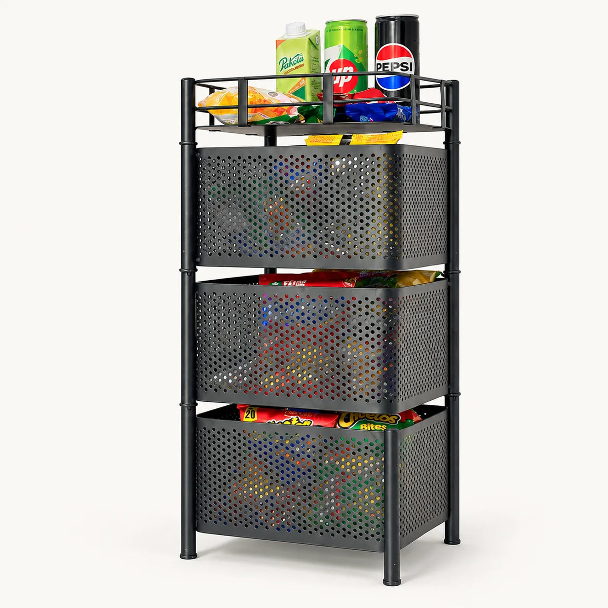 Countertop Vegetable Metal basket | Kitchen Storage & Organizer
