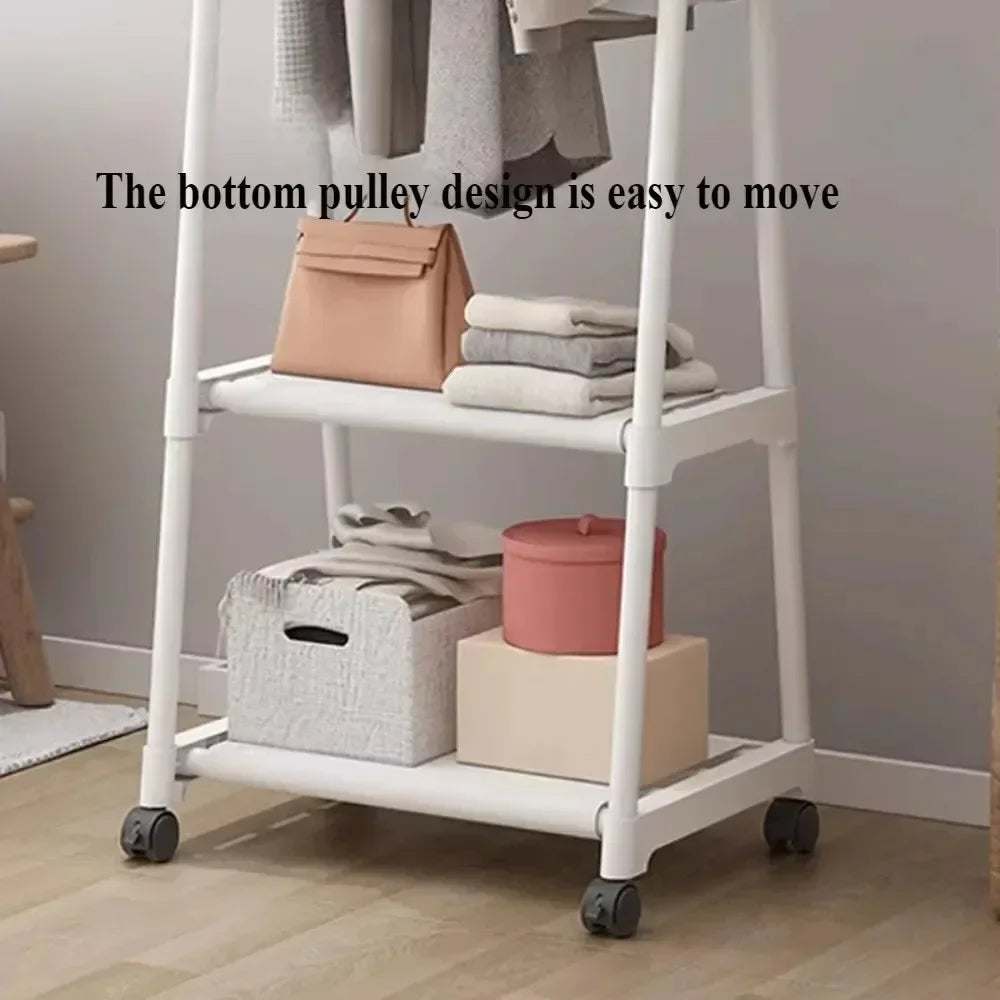 Multipurpose Triangle Rack with Movable Wheel