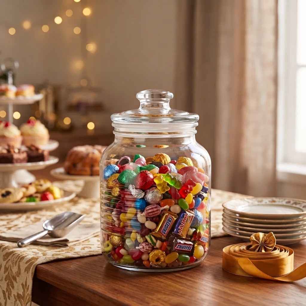 1 Pc Airtight Storage Jar – Kitchen Food Container
