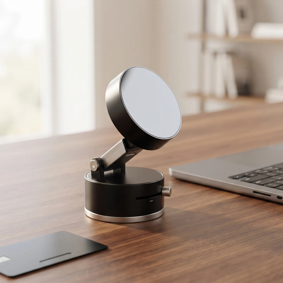 360° Auto-Tracking Magnetic Phone Holder – Desk Mount for Video Calls & Vlogging