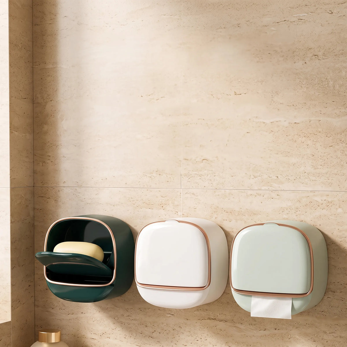 Wall-Mounted Soap Box – Modern Bathroom Soap Holder