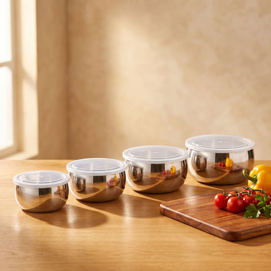 Stackable Stainless Steel Lunch Box | Lightweight Food Storage Container