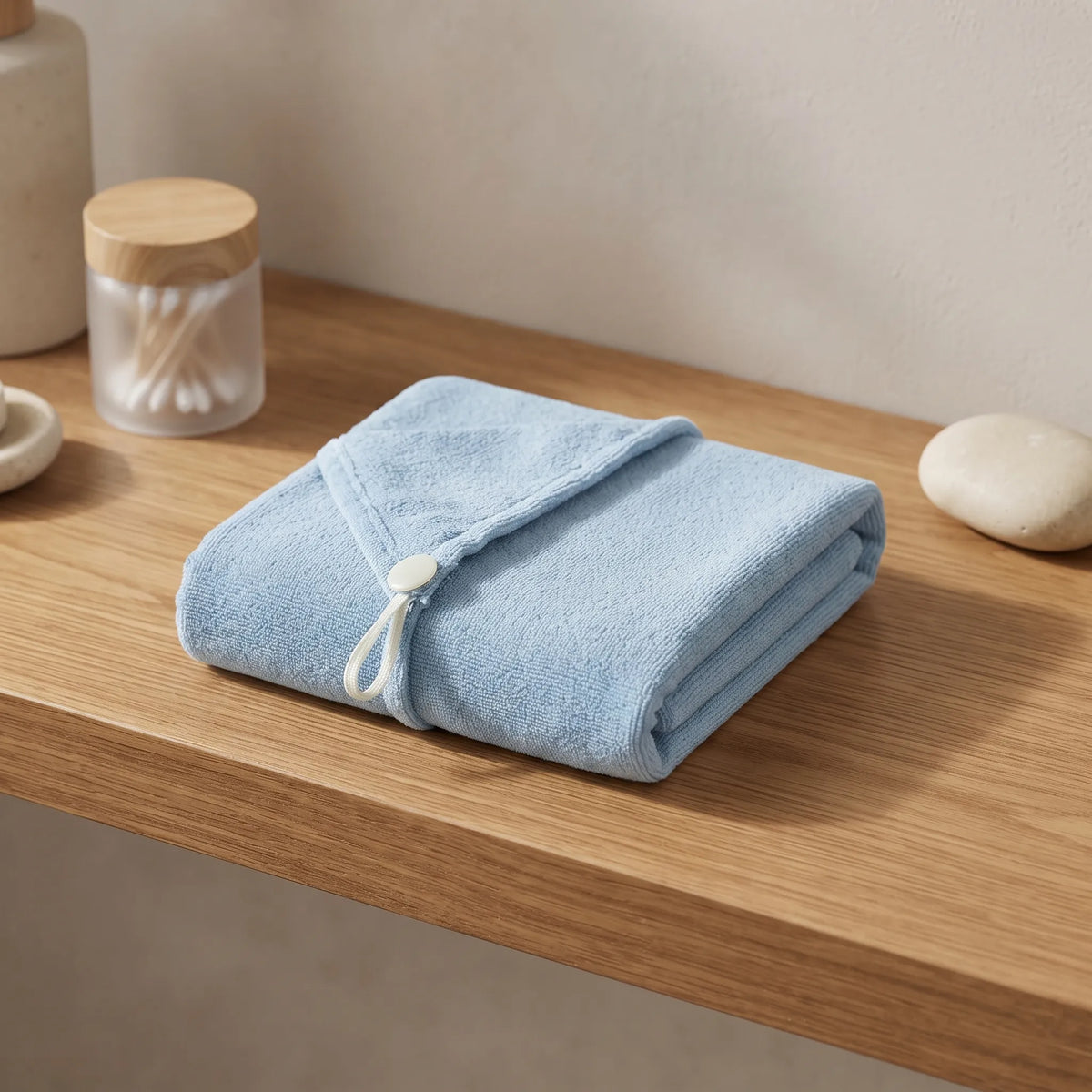 Large Microfiber Hair Drying & Bath Towel – 140 × 75cm