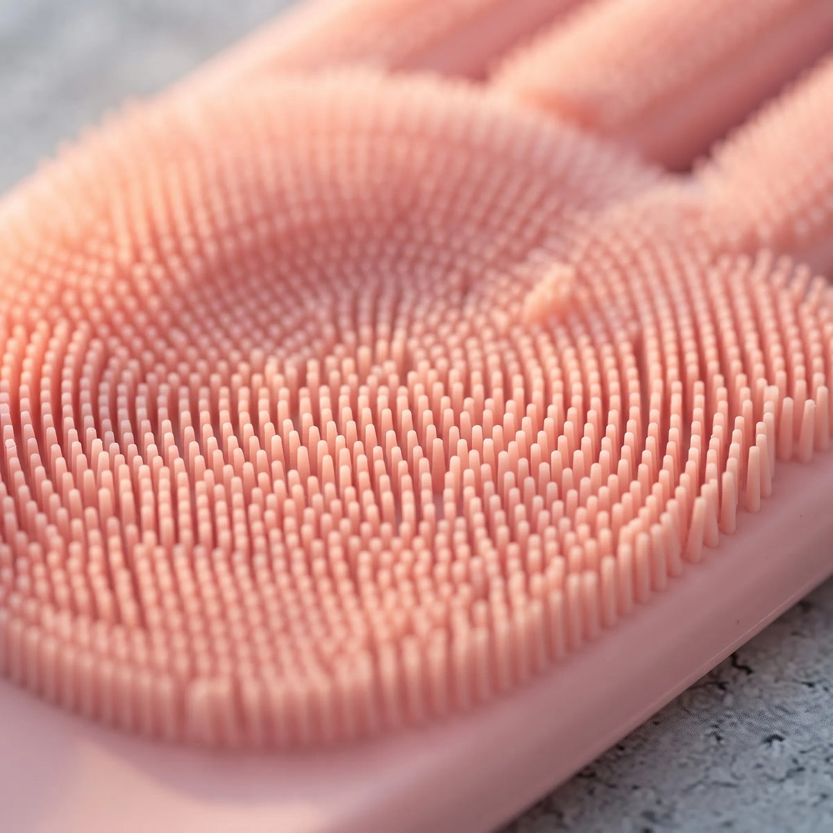 Textured Silicone Dishwashing Gloves – Scrubbing Kitchen & Cleaning Gloves
