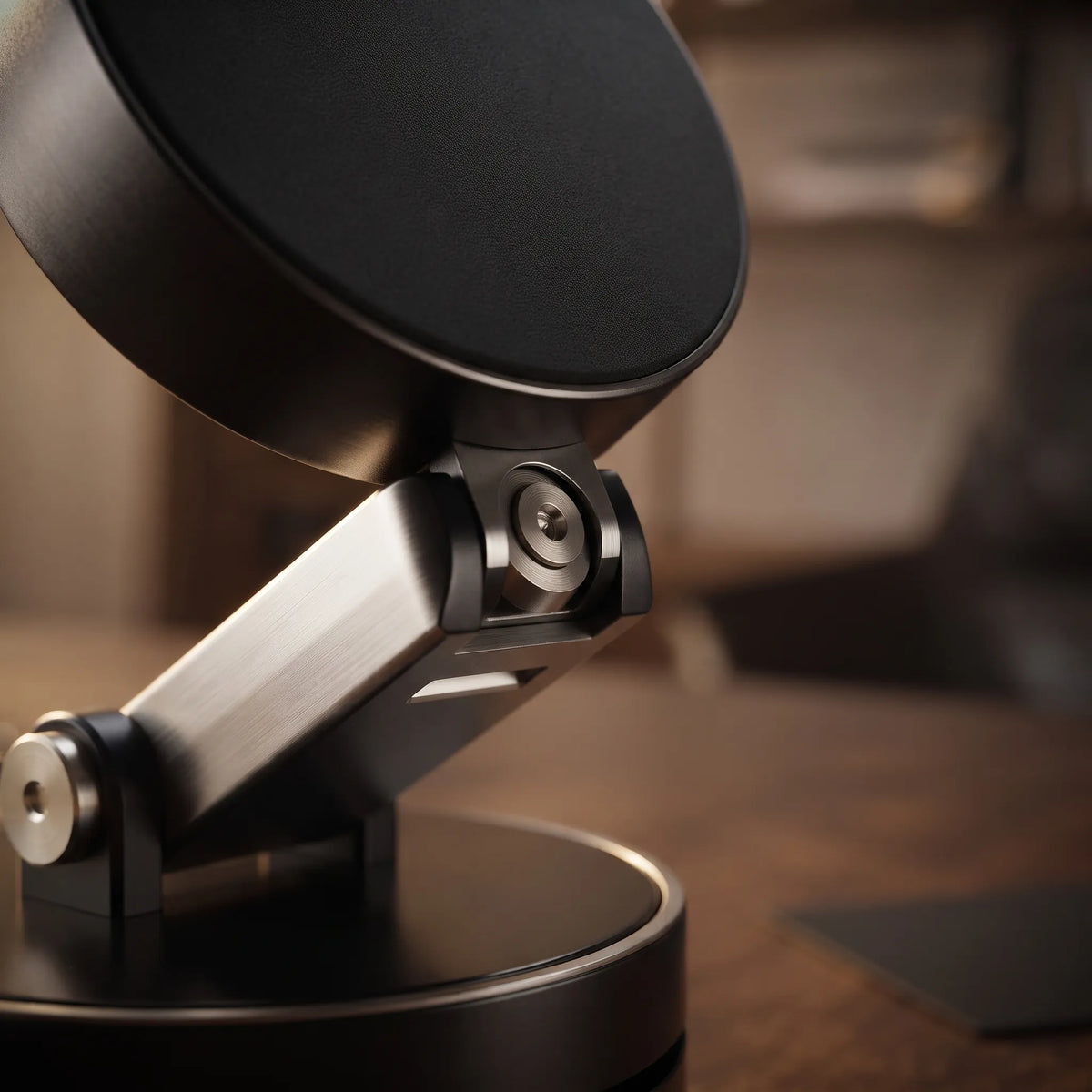 360° Auto-Tracking Magnetic Phone Holder – Desk Mount for Video Calls & Vlogging