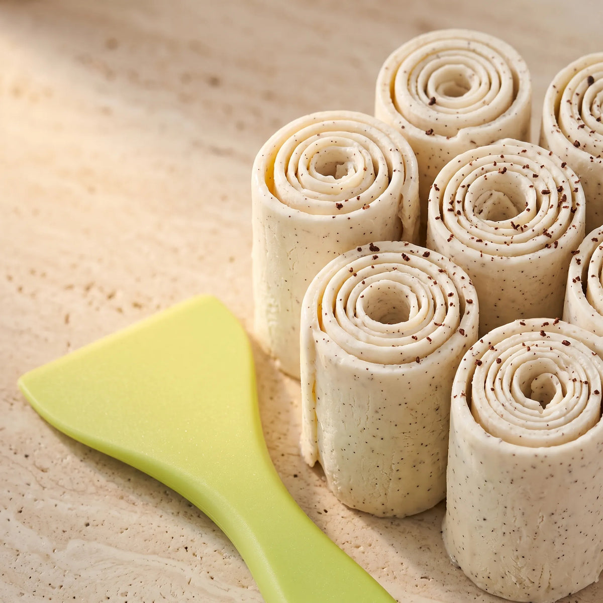 Instant Rolled Ice Cream Maker Tray with Spatula