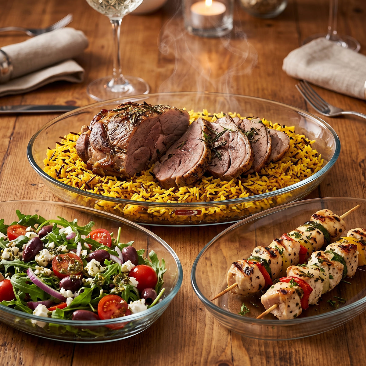 3-Piece Dish Set | Everyday Serving Dishes