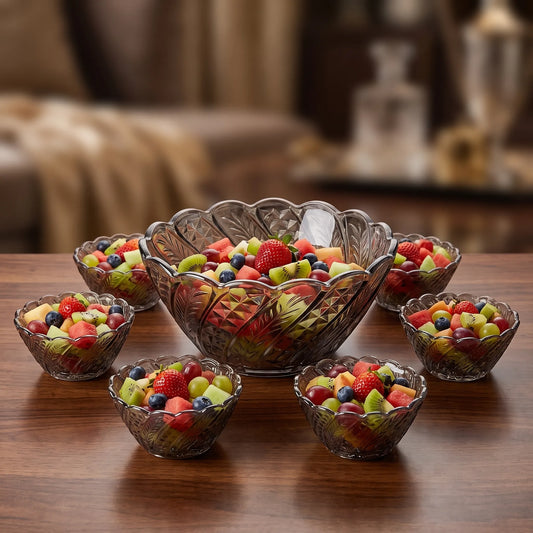 7-Piece Bowl Set | Multi-Purpose Serving & Dining Bowls