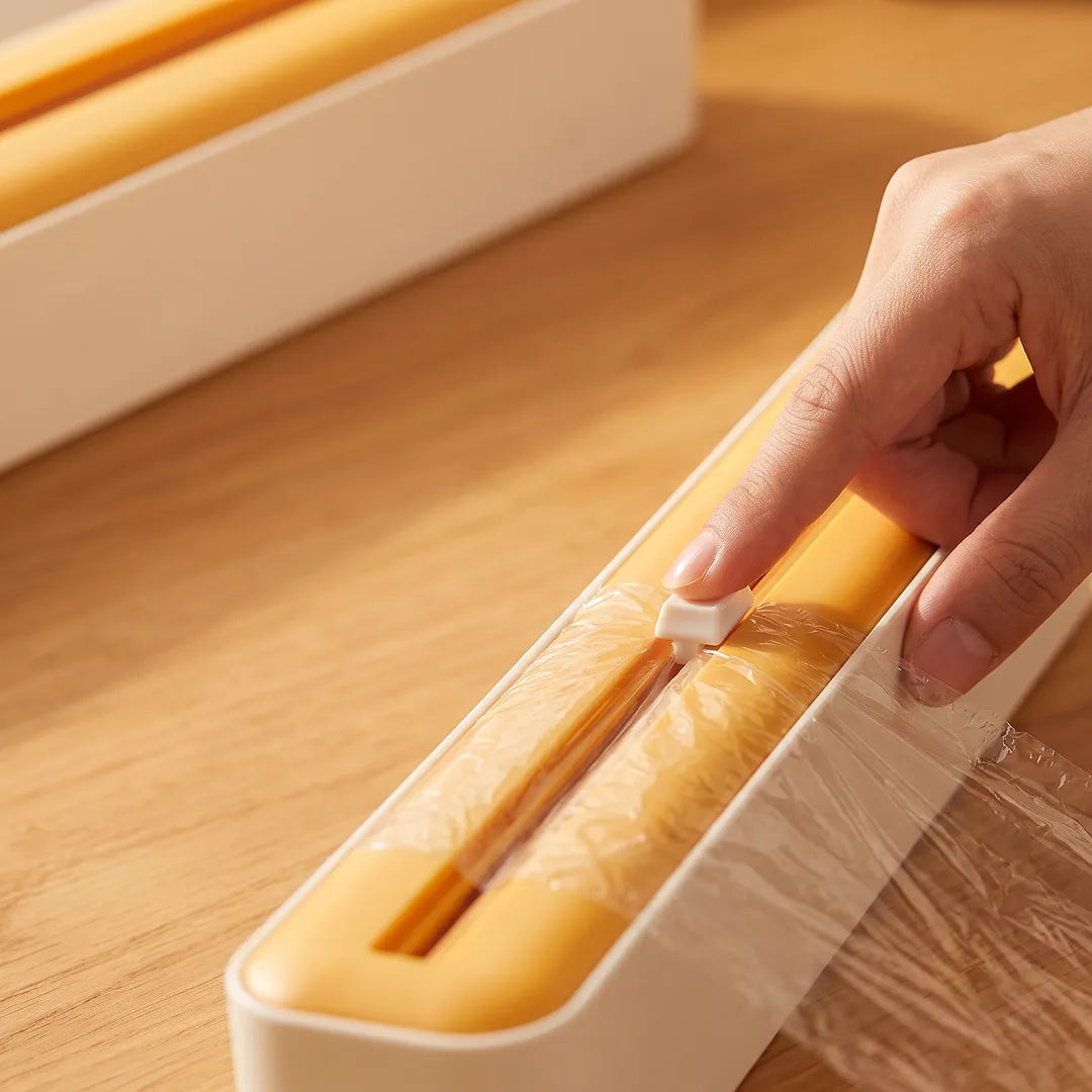 Cling Film & Aluminium Foil Dispenser with Cutter