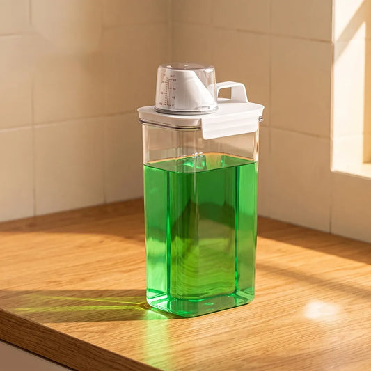 Refillable Liquid Detergent Container
