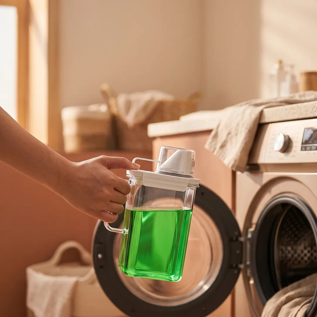 Refillable Liquid Detergent Container