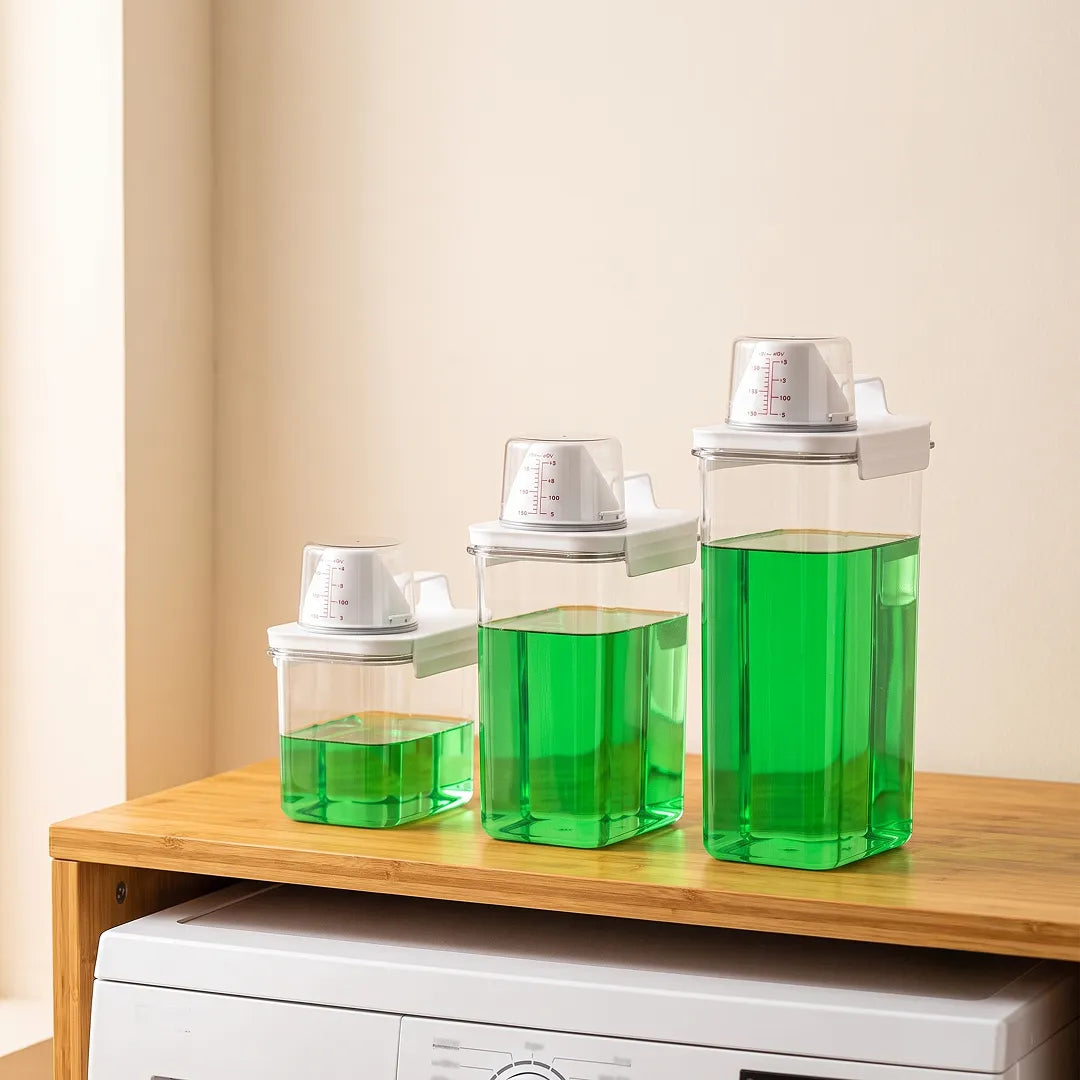 Refillable Liquid Detergent Container