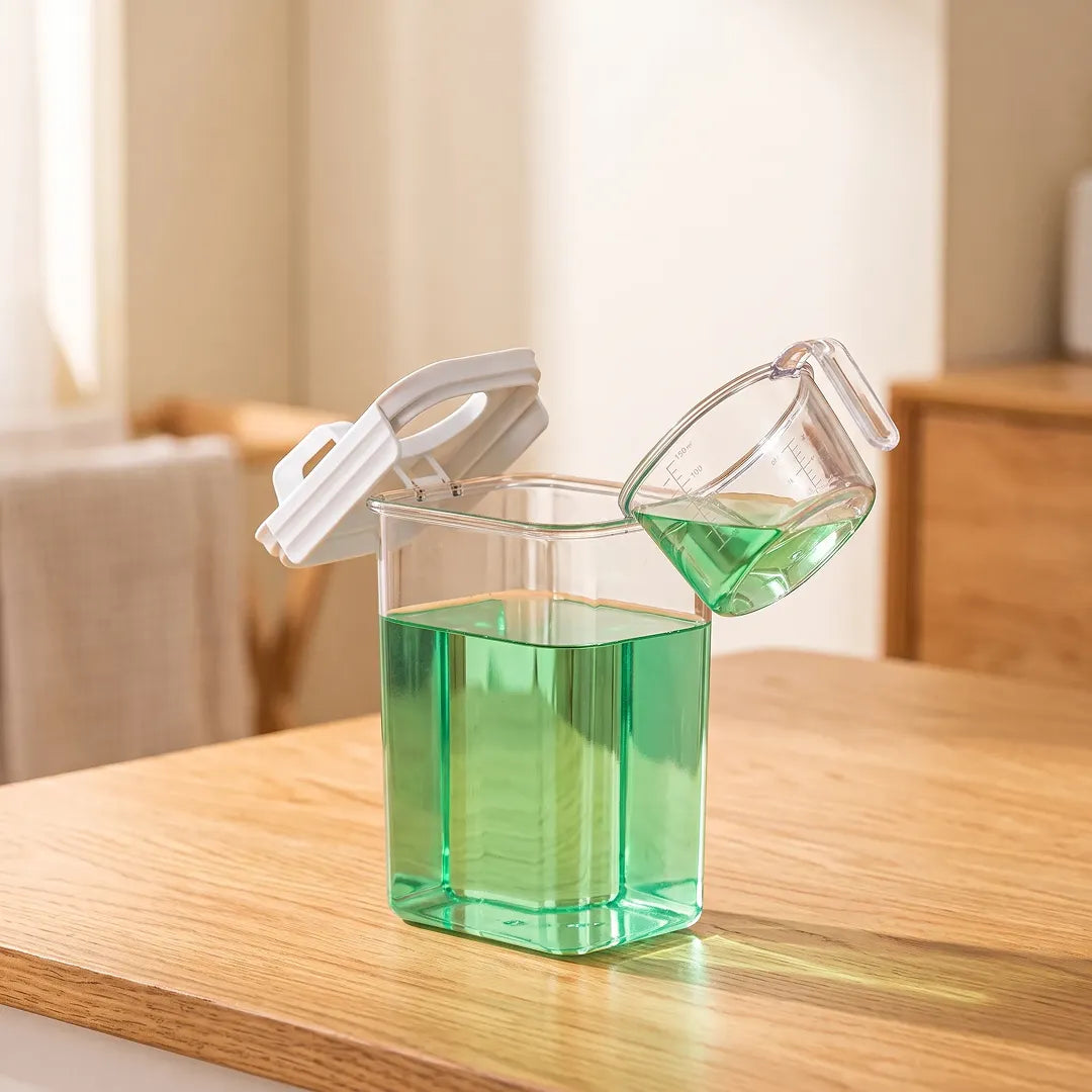 Refillable Liquid Detergent Container