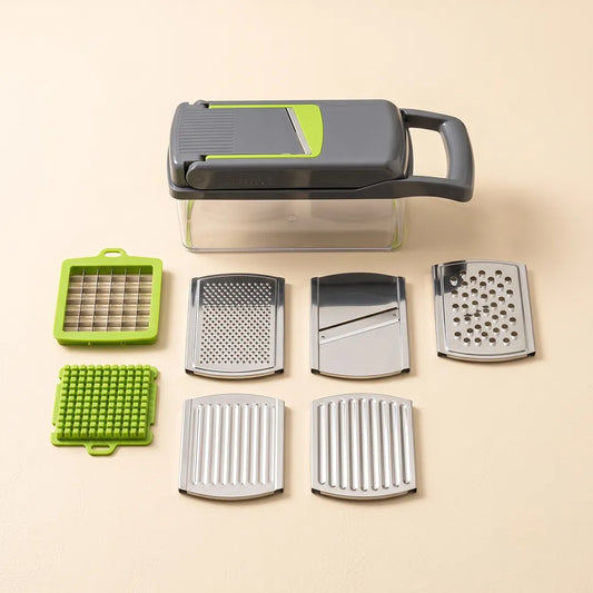 16-in-1 Manual Vegetable Chopper & Slicer