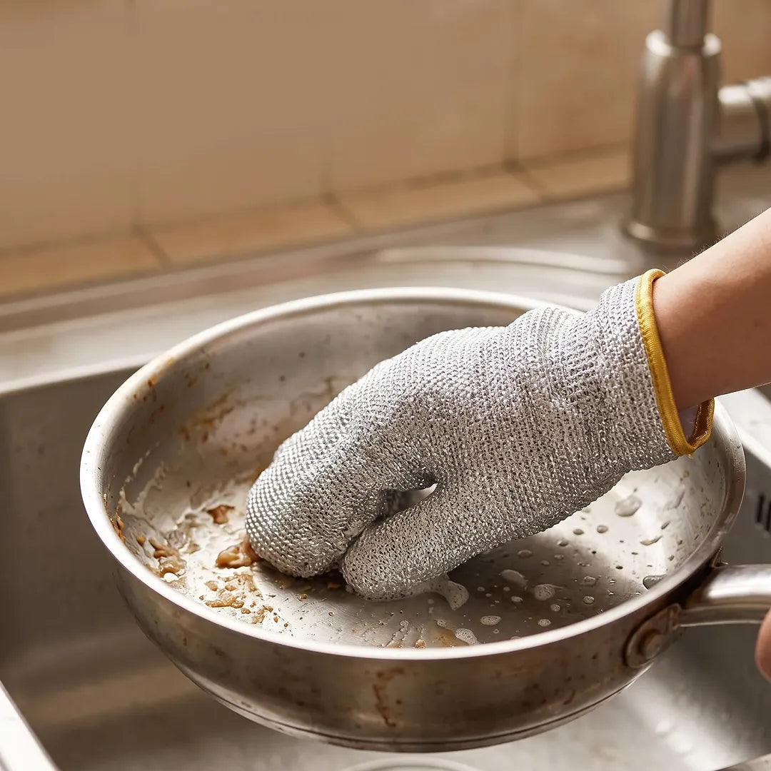Bamboo Fibre Dishwashing & Cleaning Gloves