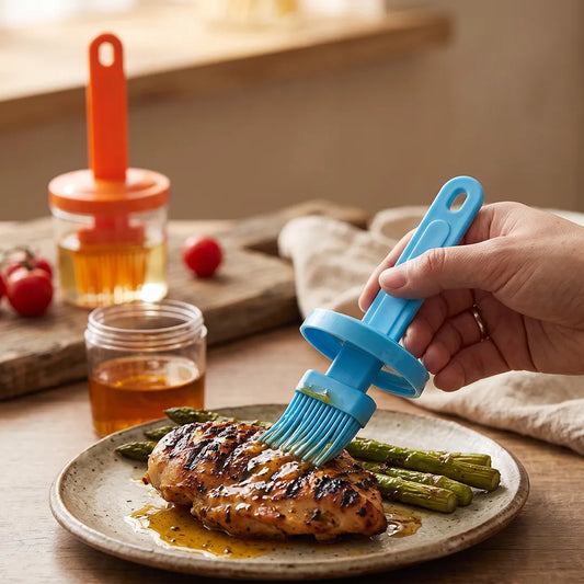 Multi-Purpose Kitchen Cleaning Brush Cooking Oil
