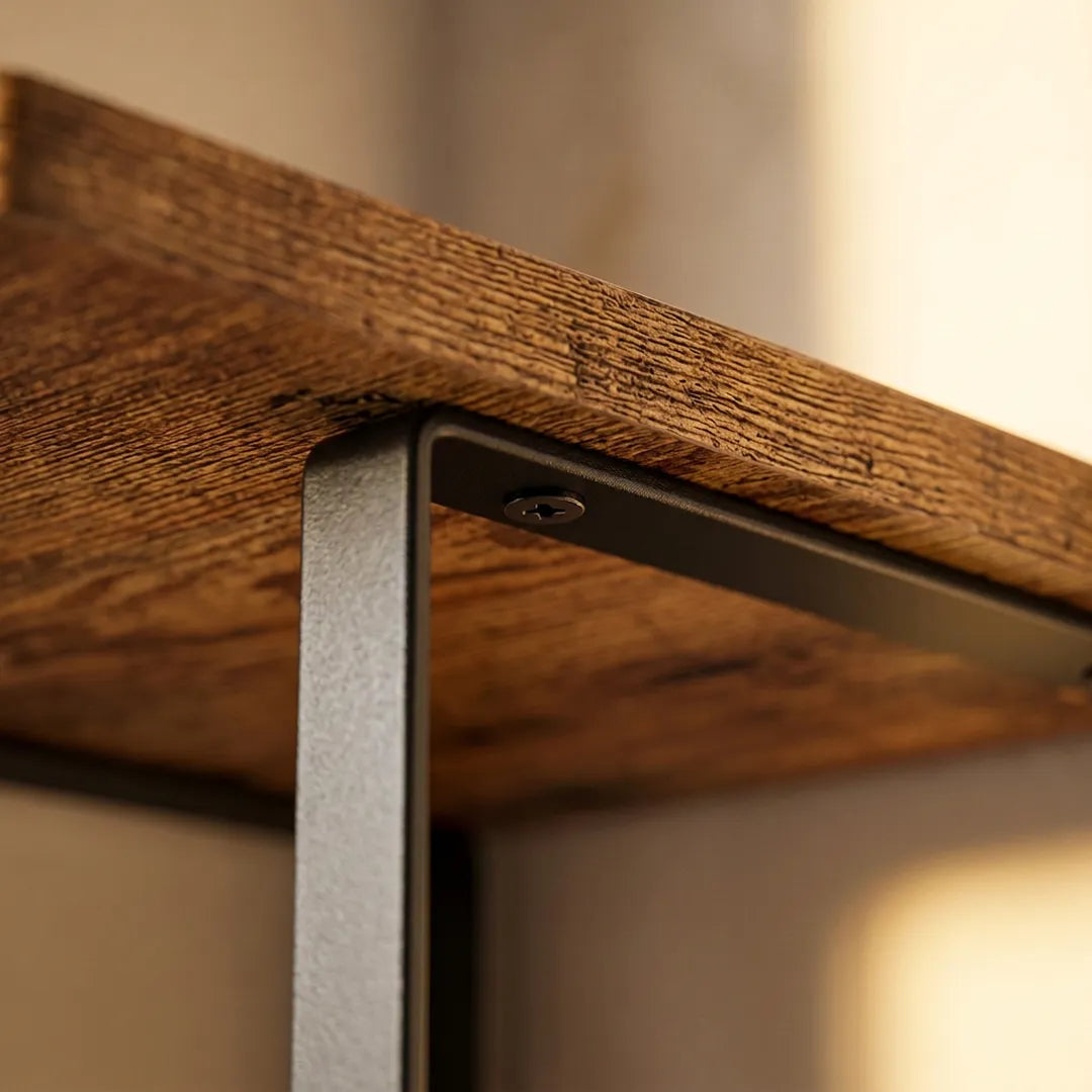 2-Layer Wooden Kitchen Organiser Shelf