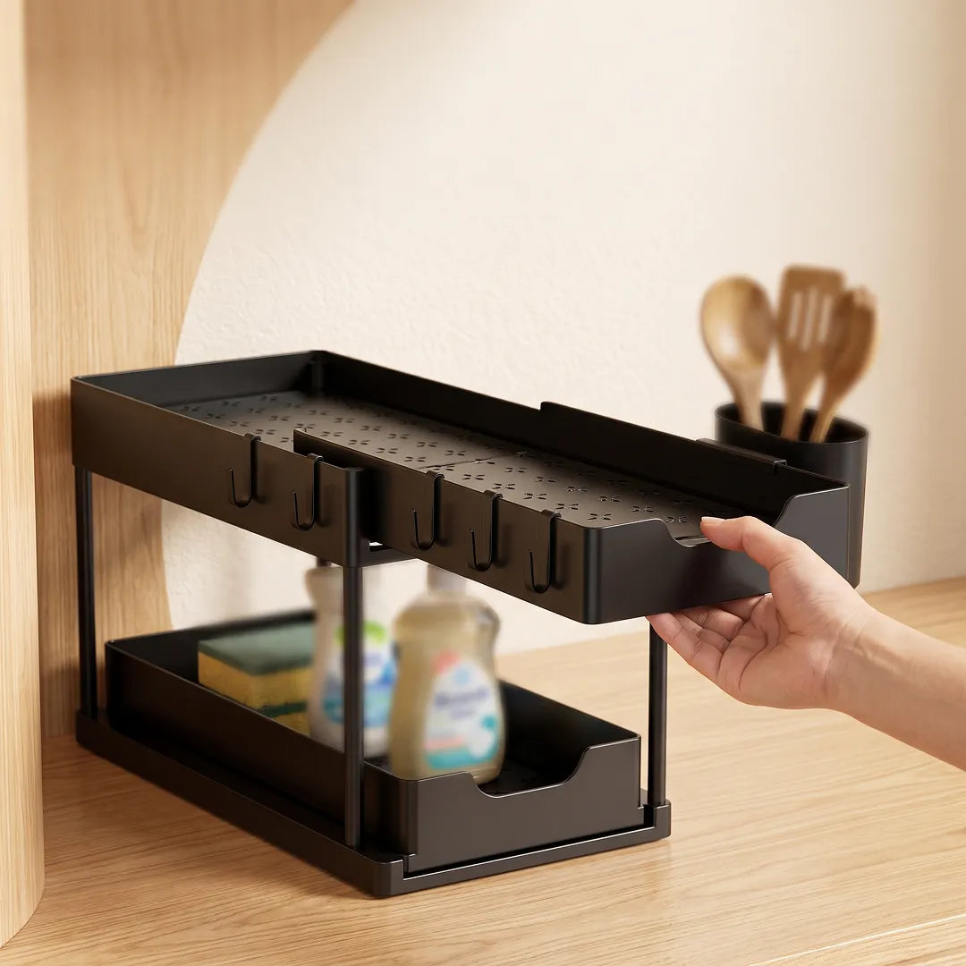 2-Tier Under Sink Storage Organiser