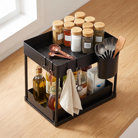 2-Tier Multi-Purpose Kitchen Rack