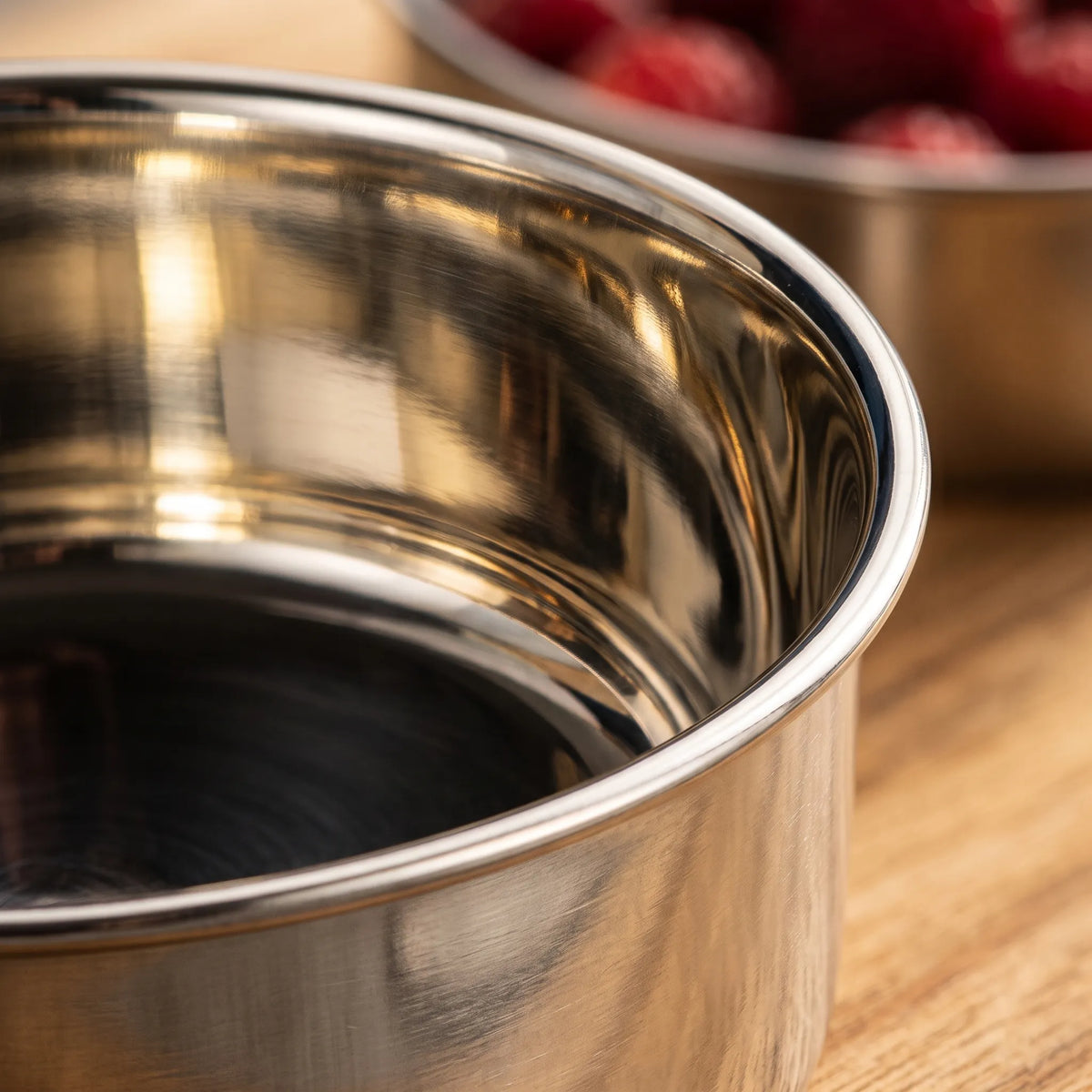 5-Piece Stainless Steel Mixing Bowl Set with Lids