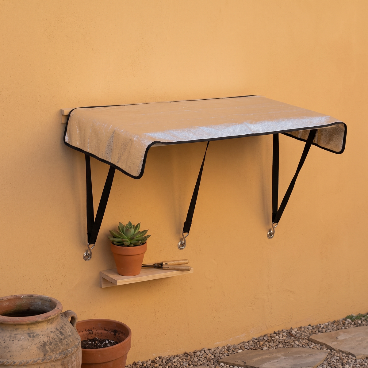 Outdoor AC Unit Shade Cover – Weatherproof Sun & Rain Protector
