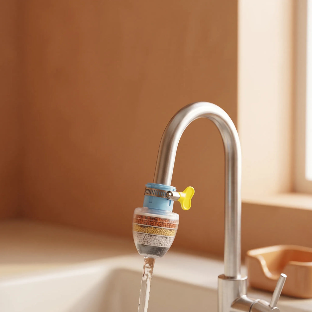 Universal Water Filter Faucet Tap Attachment