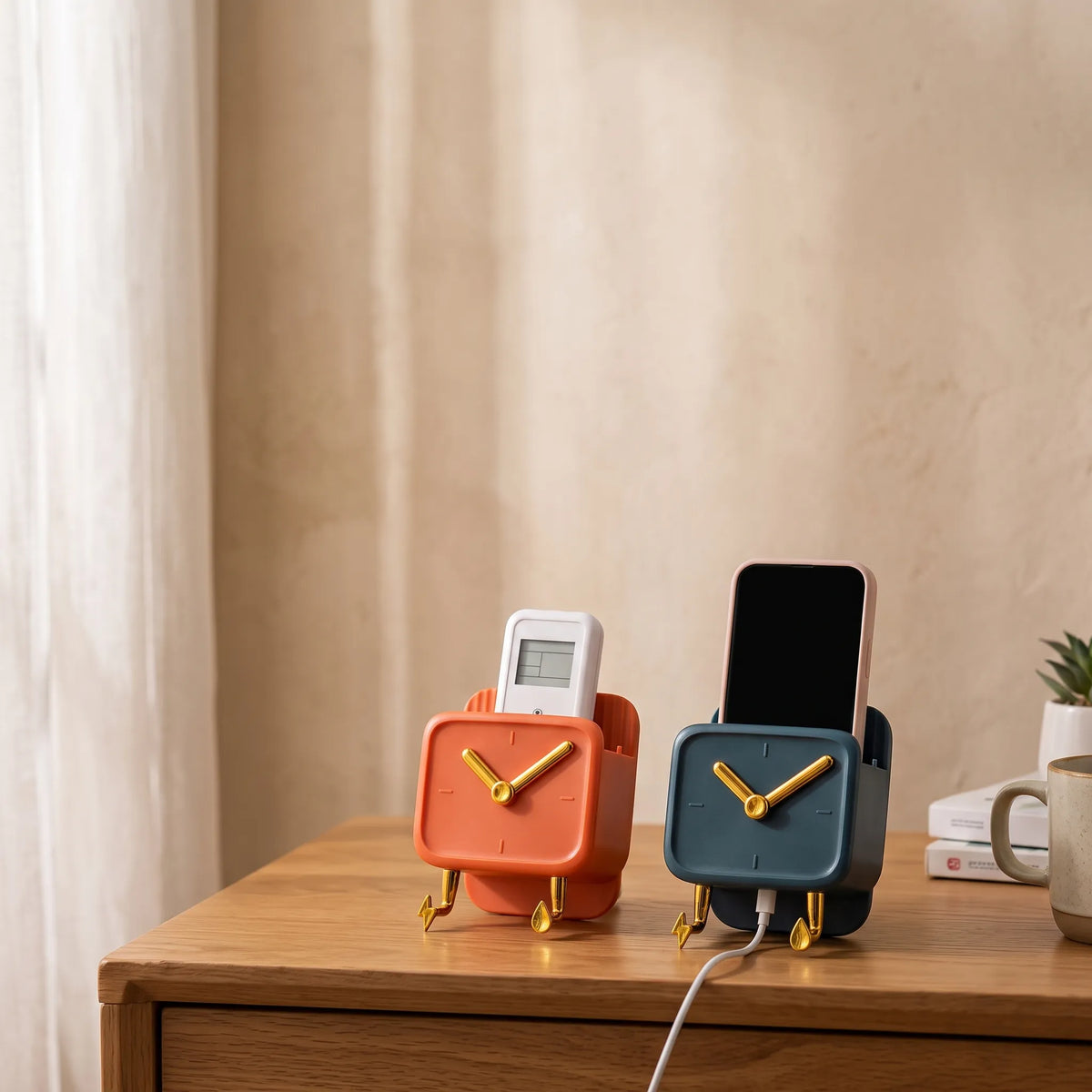 Creative Clock Wall Hanging Holder