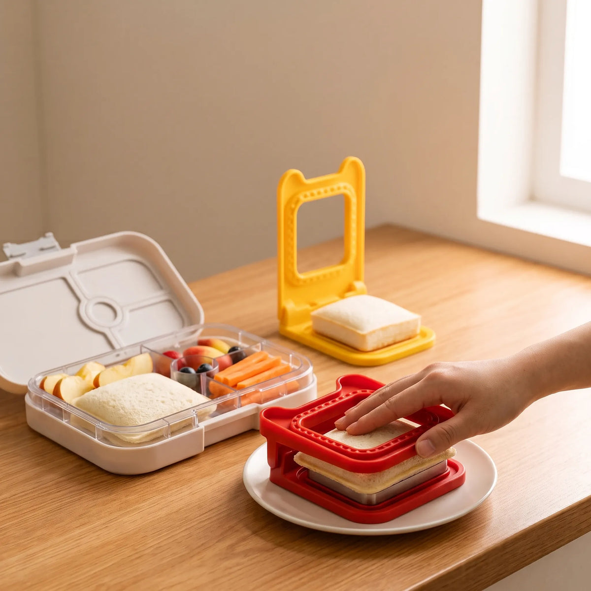 Sandwich Cutter & Sealer – Round & Square Shapes