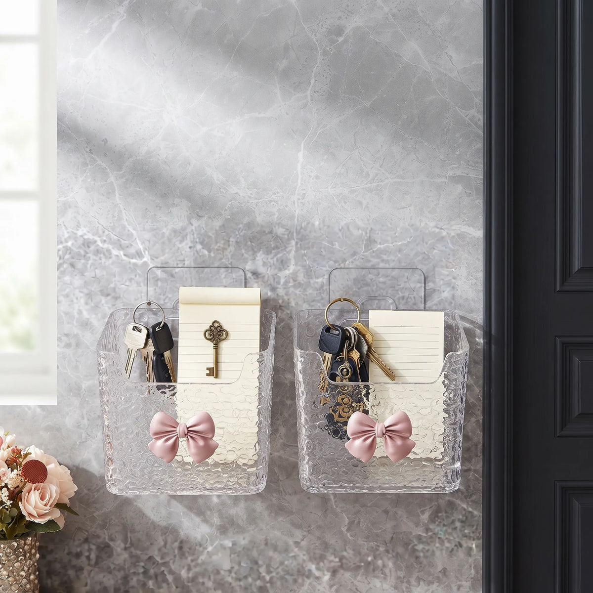 Self-Adhesive Wall-Mounted Storage Box