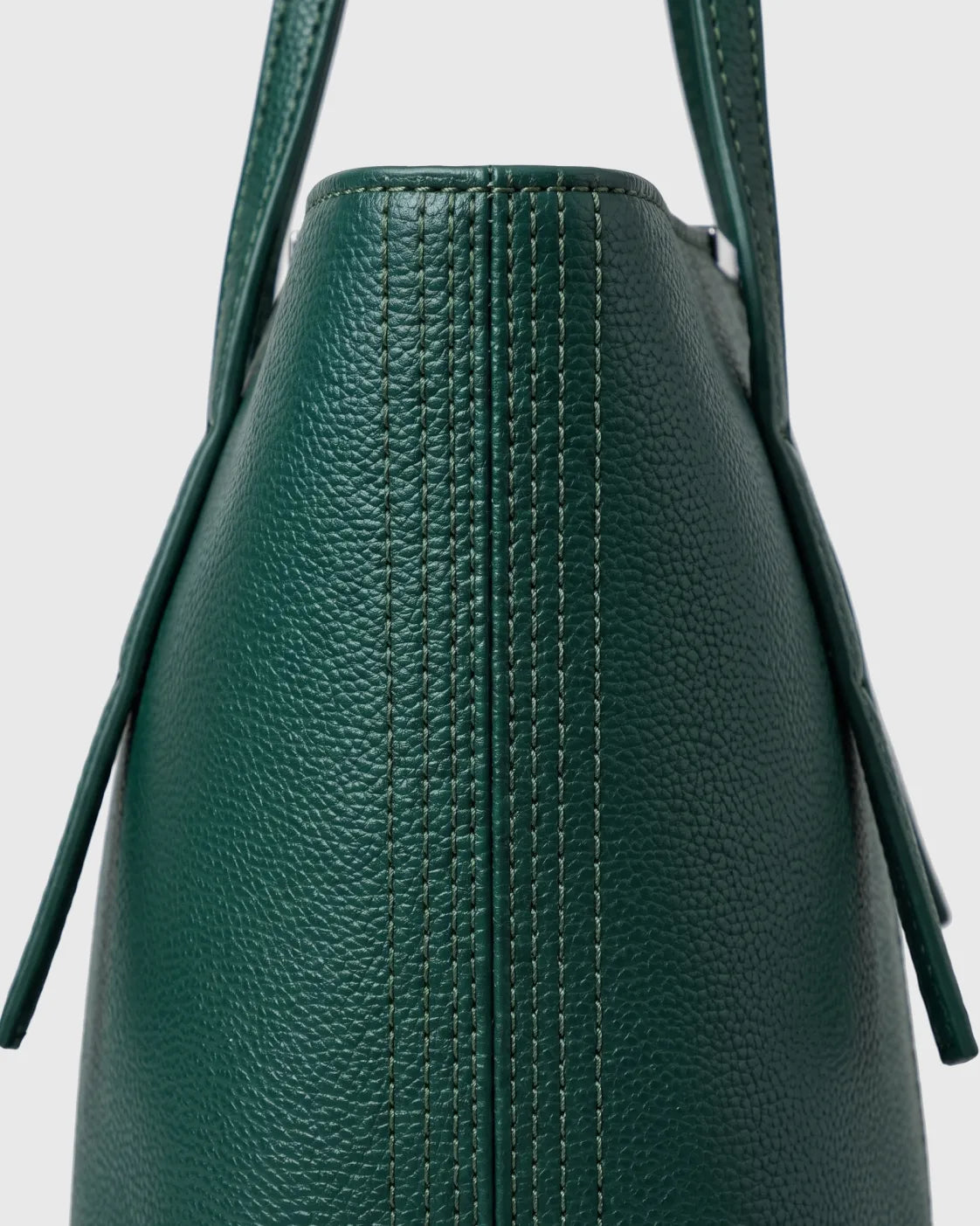 Dark Green Dual-Strap Business Tote Bag – Women’s Work Handbag