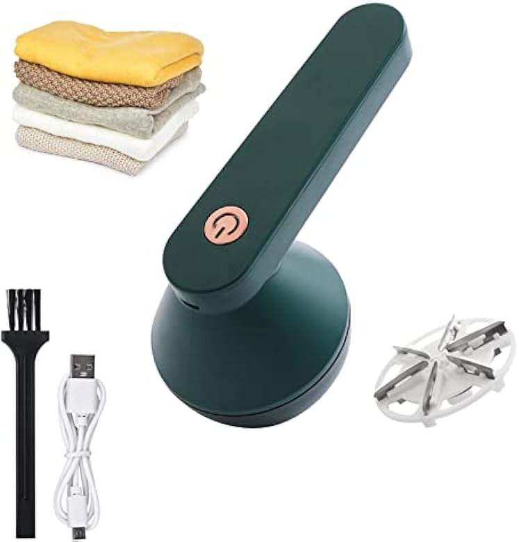 USB Rechargeable Fabric Lint Remover & Pet Hair Shaver – Reusable Clothes Trimmer