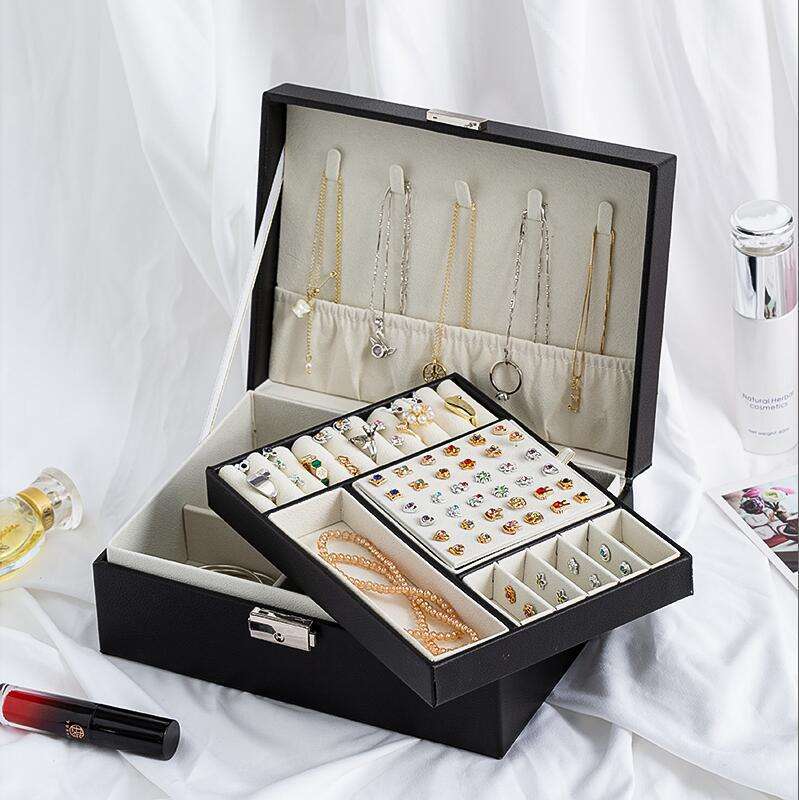 Double-Layer Jewellery Box Organiser | Jewellery Storage Case