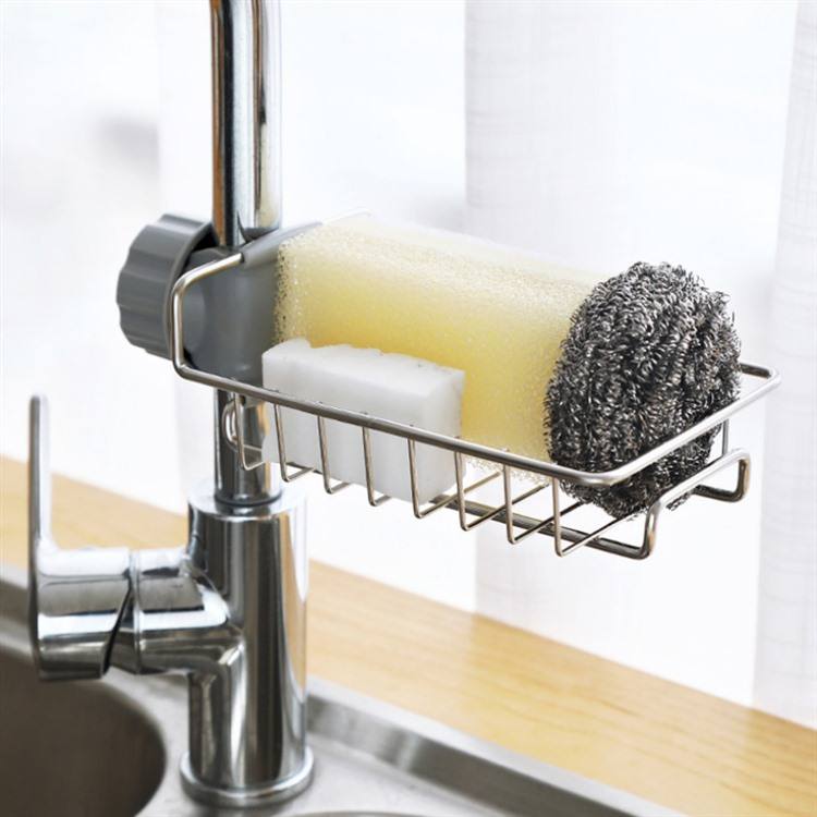 Kitchen Sink Sponge Holder with Suction Cups
