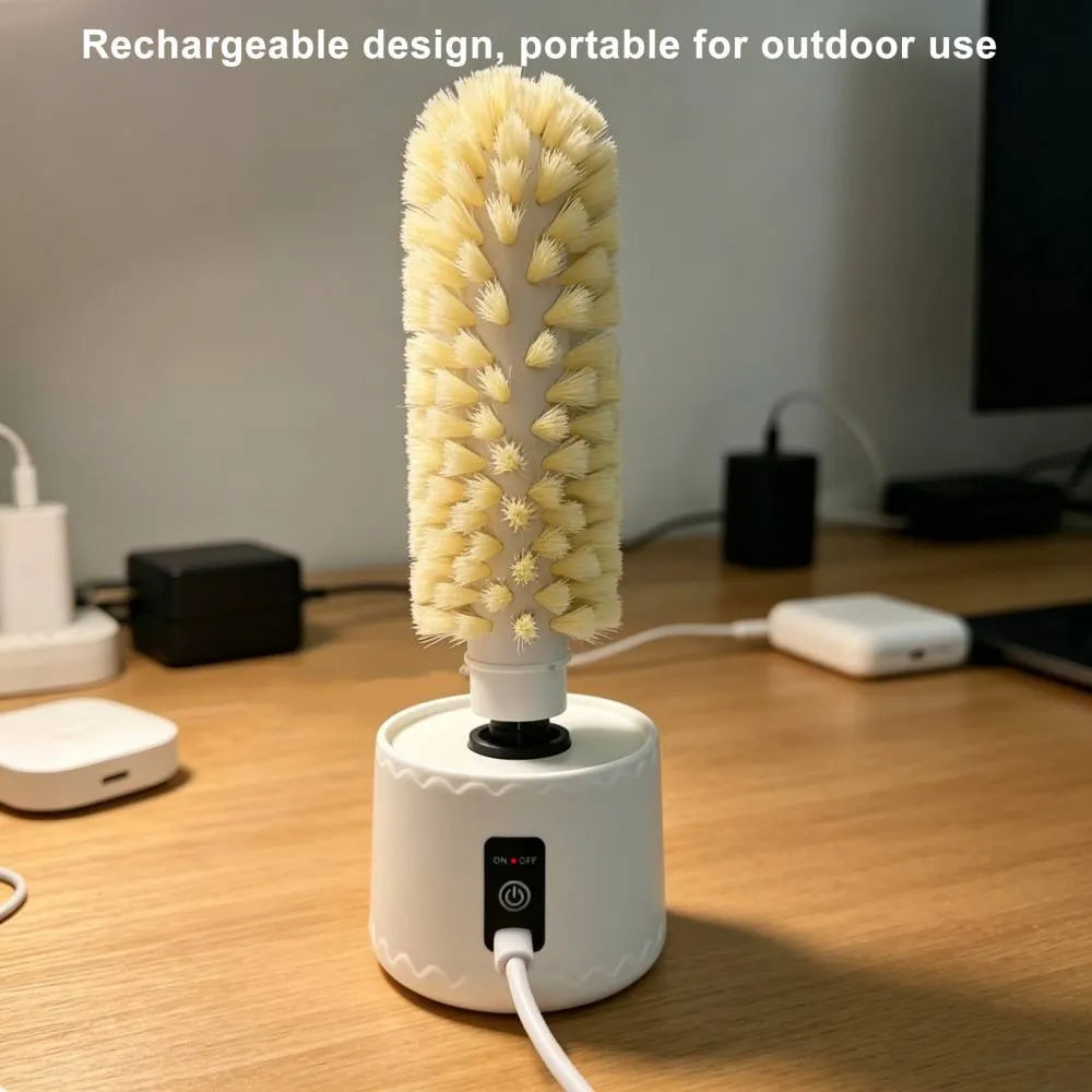 Rechargeable Electric Bottle & Cup Cleaning Brush