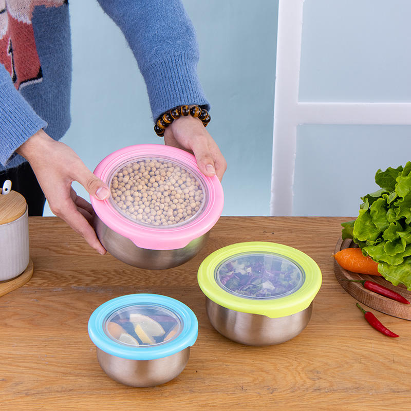 Stainless Steel Bento Lunch Box Set with Bag | Meal Storage Container with Lid