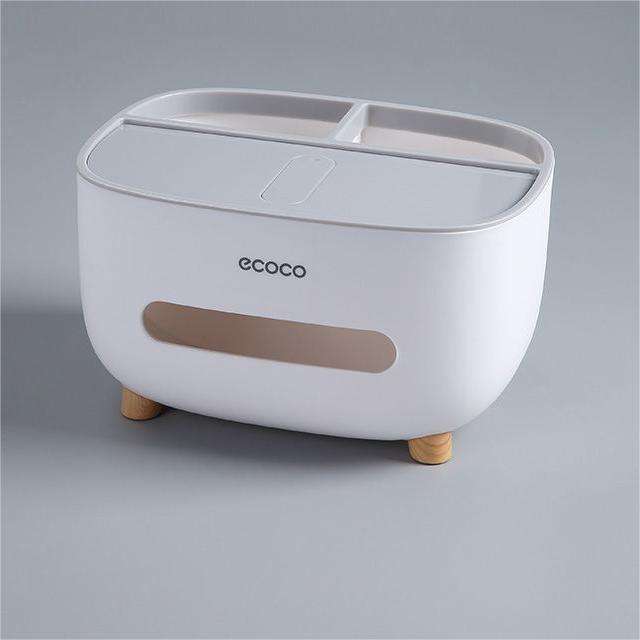 Multi-Purpose Table Organiser & Tissue Holder – Remote Control Storage Box