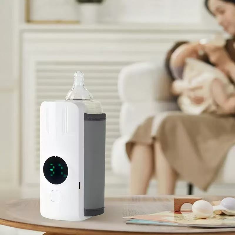 Baby Bottle Warmer with Digital Display – Rechargeable Milk Heating Bag