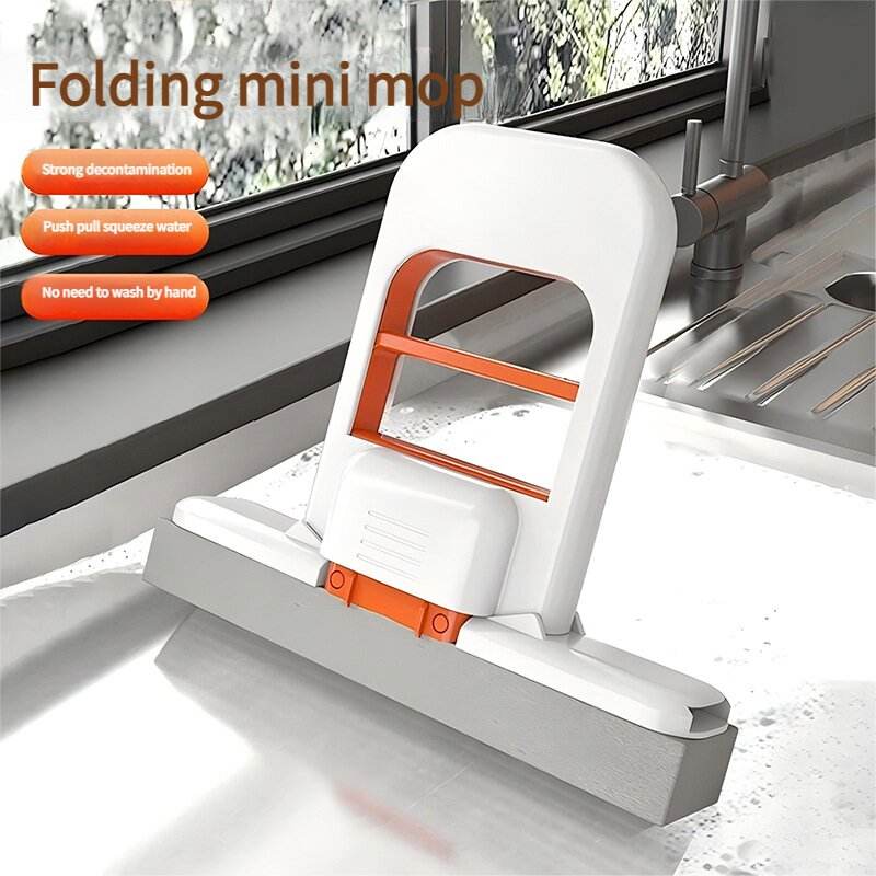 Handheld Folding Cleaning Brush – Flexible Kitchen Scrubbing Brush