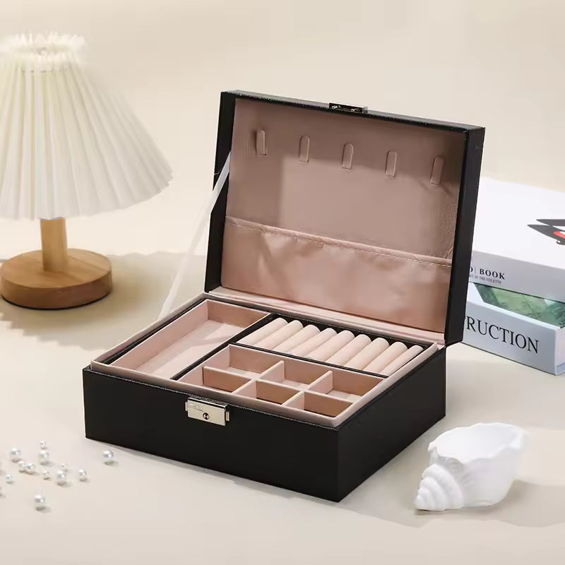 Double-Layer Jewellery Box Organiser | Jewellery Storage Case