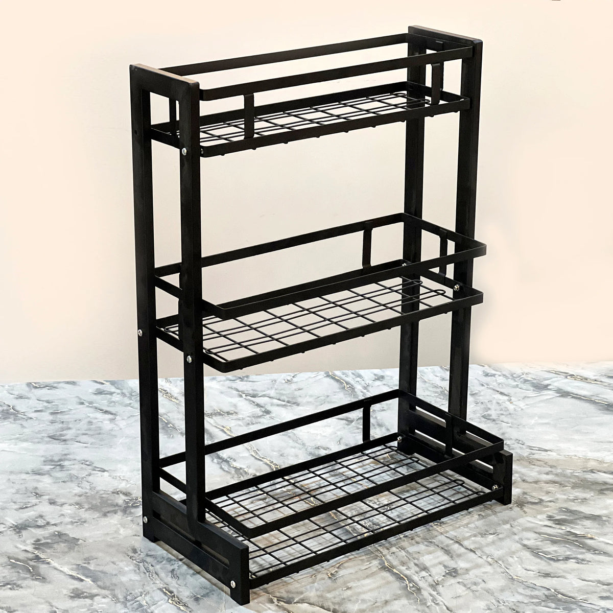 Multi-Tiered Countertop Storage Rack | Kitchen & Pantry Organiser